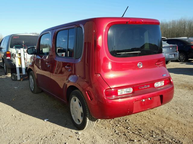 JN8AZ2KR8ET353307 - 2014 NISSAN CUBE S RED photo 3