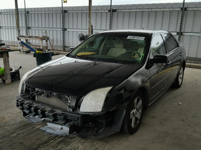 3FAHP01177R194113 - 2007 FORD FUSION SE BLACK photo 2