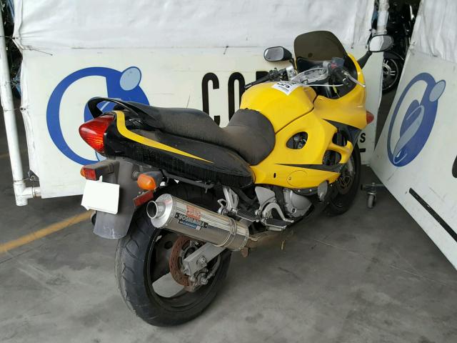 JS1GR7GA212102265 - 2001 SUZUKI GSX750 F YELLOW photo 4