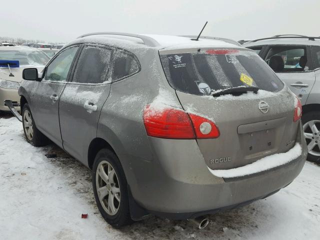 JN8AS5MV0AW116643 - 2010 NISSAN ROGUE S SILVER photo 3