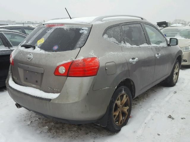 JN8AS5MV0AW116643 - 2010 NISSAN ROGUE S SILVER photo 4