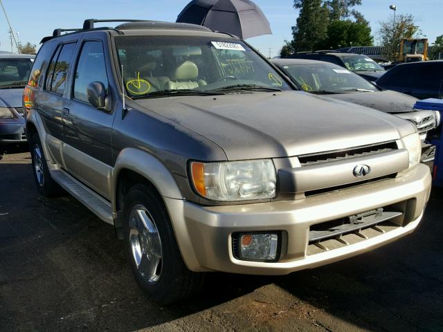 JNRDR09X82W213365 - 2002 INFINITI QX4 BEIGE photo 1