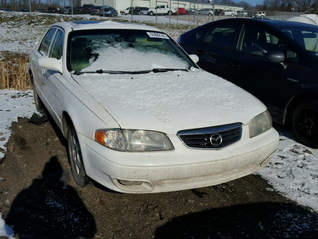 1YVGF22F7Y5141747 - 2000 MAZDA 626 ES WHITE photo 1