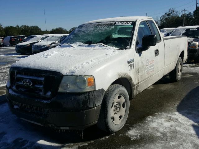 1FTRF12W65NB34132 - 2005 FORD F150 WHITE photo 2