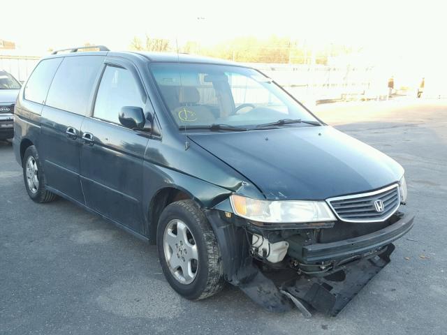 2HKRL18691H553750 - 2001 HONDA ODYSSEY EX GREEN photo 1