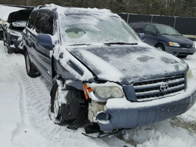 JTEHF21A820053614 - 2002 TOYOTA HIGHLANDER SILVER photo 1