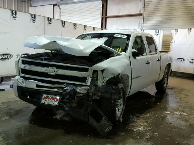 3GCEK13C79G123668 - 2009 CHEVROLET SILVERADO WHITE photo 2