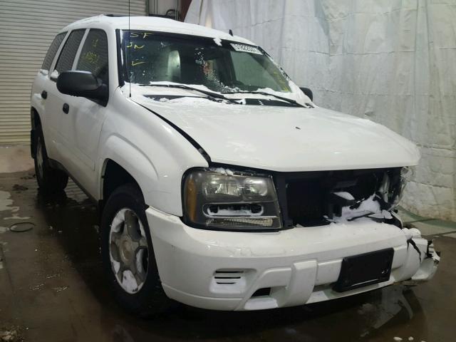 1GNDT13S762323655 - 2006 CHEVROLET TRAILBLAZE WHITE photo 1