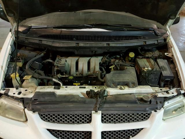 1B4GP54G5XB829303 - 1999 DODGE GRAND CARA WHITE photo 7