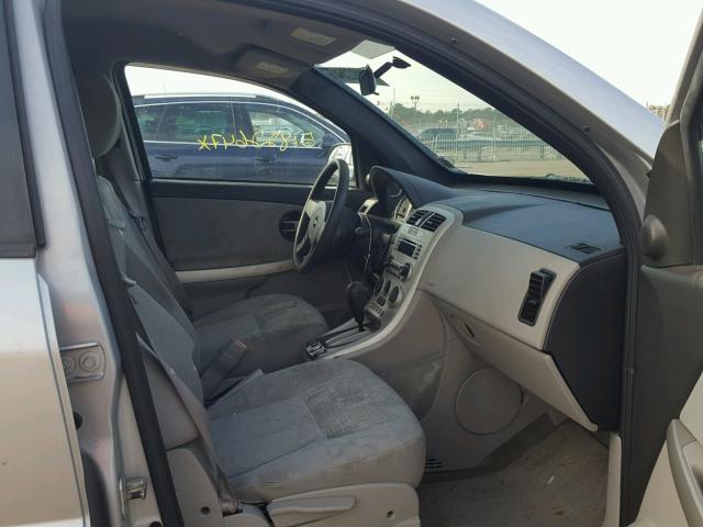 2CNDL23F256106626 - 2005 CHEVROLET EQUINOX LS SILVER photo 5