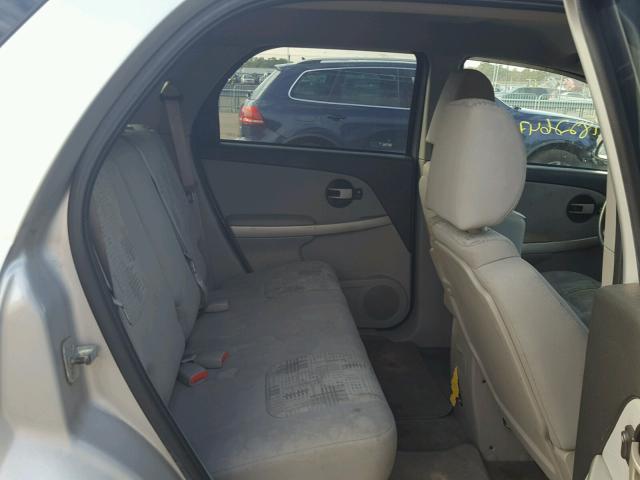 2CNDL23F256106626 - 2005 CHEVROLET EQUINOX LS SILVER photo 6