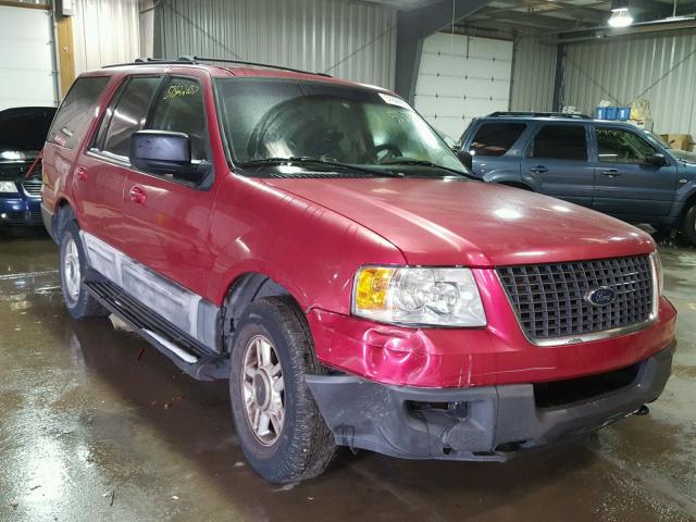 1FMPU16W03LB11196 - 2003 FORD EXPEDITION RED photo 1