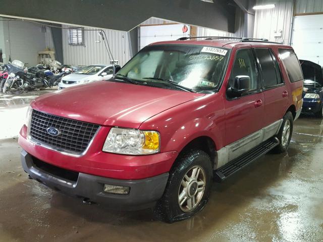 1FMPU16W03LB11196 - 2003 FORD EXPEDITION RED photo 2