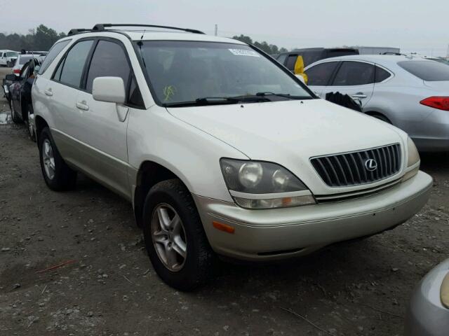 JT6GF10U4Y0057777 - 2000 LEXUS RX 300 WHITE photo 1