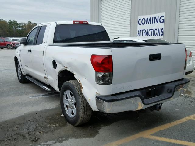 5TBRT54147S451544 - 2007 TOYOTA TUNDRA DOU WHITE photo 3