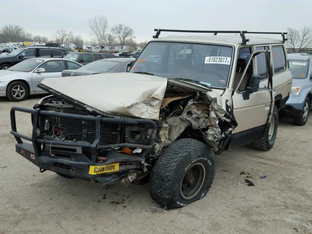 JT3FJ62G6K1111450 - 1989 TOYOTA LAND CRUIS TAN photo 2