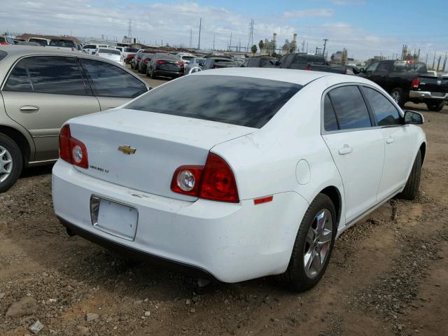 1G1ZC5EB4AF195162 - 2010 CHEVROLET MALIBU 1LT 白色 照片 4