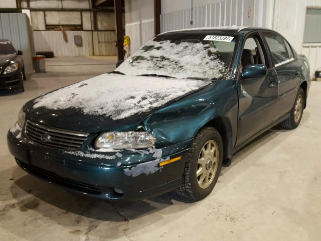 1G1NE52M5XY124760 - 1999 CHEVROLET MALIBU LS 绿色 照片 2