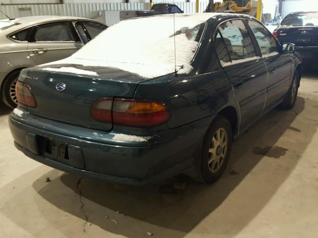 1G1NE52M5XY124760 - 1999 CHEVROLET MALIBU LS 绿色 照片 4