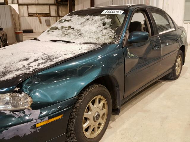 1G1NE52M5XY124760 - 1999 CHEVROLET MALIBU LS 绿色 照片 9