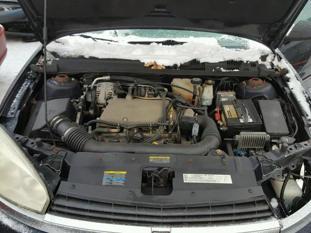 1G1ZT54895F178398 - 2005 CHEVROLET MALIBU LS BLACK photo 7