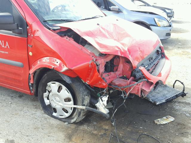 NM0LS6BN1CT120635 - 2012 FORD TRANSIT CO RED photo 9