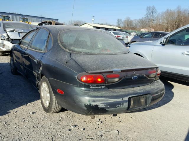 1FAFP52U7WG149756 - 1998 FORD TAURUS LX GREEN photo 3