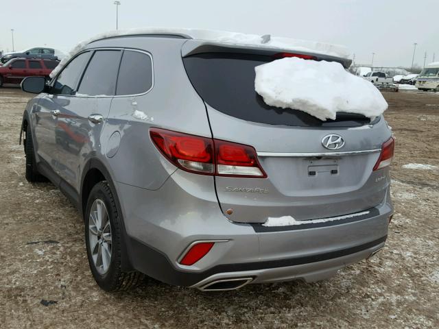 KM8SN4HF8HU217774 - 2017 HYUNDAI SANTA FE S SILVER photo 3