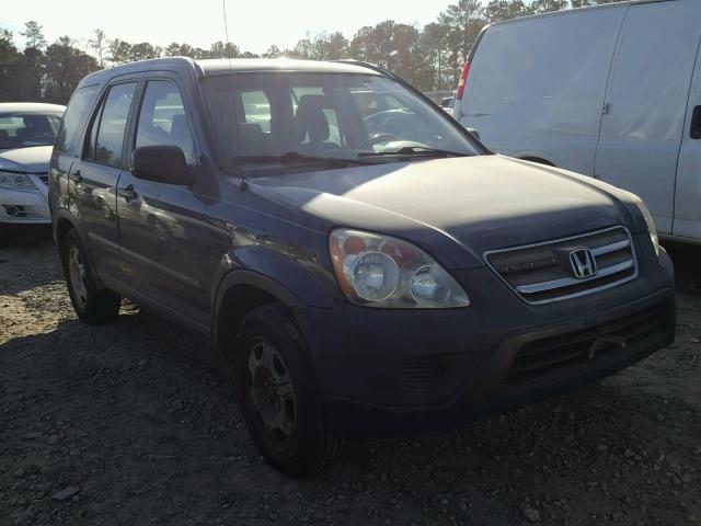 SHSRD68526U407724 - 2006 HONDA CR-V LX BLACK photo 1