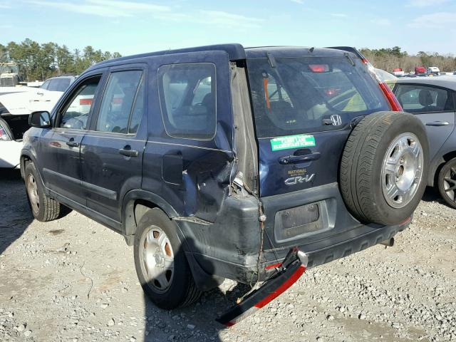 SHSRD68526U407724 - 2006 HONDA CR-V LX BLACK photo 3