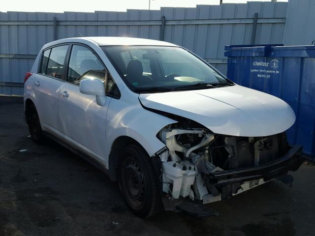 3N1BC13E48L434520 - 2008 NISSAN VERSA S WHITE photo 1