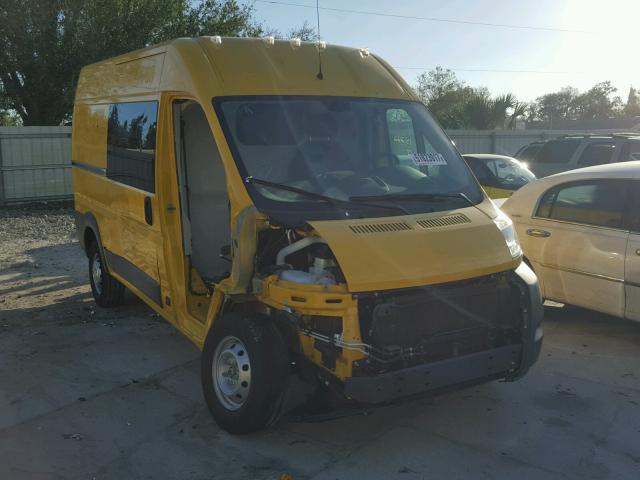 3C6TRVCG0HE512960 - 2017 RAM PROMASTER YELLOW photo 1