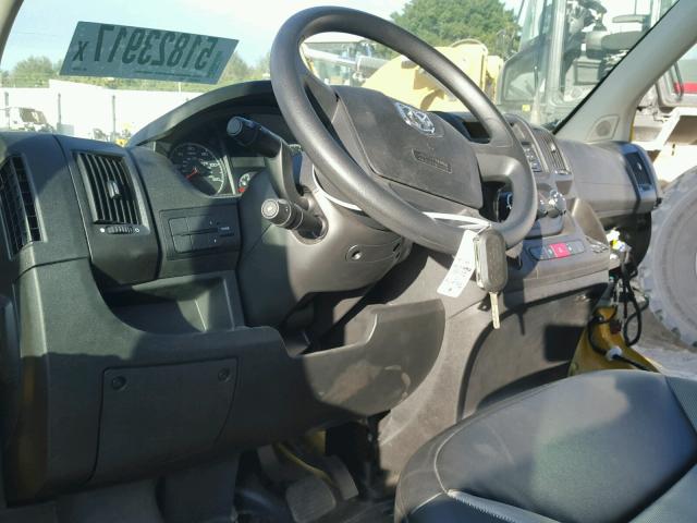 3C6TRVCG0HE512960 - 2017 RAM PROMASTER 黄色 照片 9