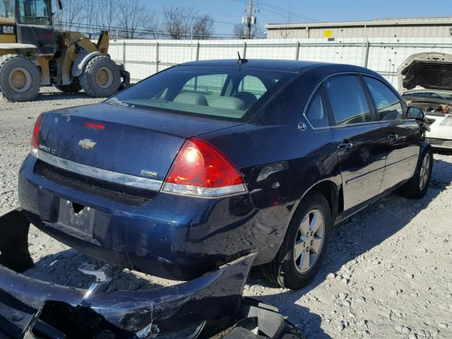 2G1WT57K491249031 - 2009 CHEVROLET IMPALA 1LT BLUE photo 4