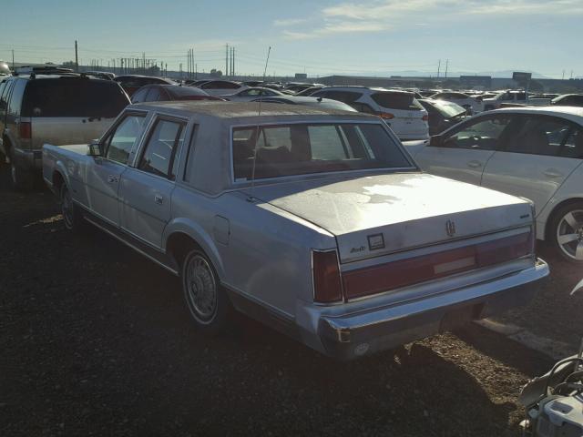 1LNBP96FXGY640275 - 1986 LINCOLN TOWN CAR GRAY photo 3