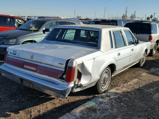 1LNBP96FXGY640275 - 1986 LINCOLN TOWN CAR GRAY photo 4