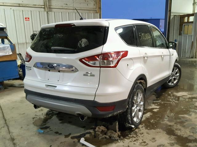 1FMCU0HXXDUC21358 - 2013 FORD ESCAPE SEL WHITE photo 4