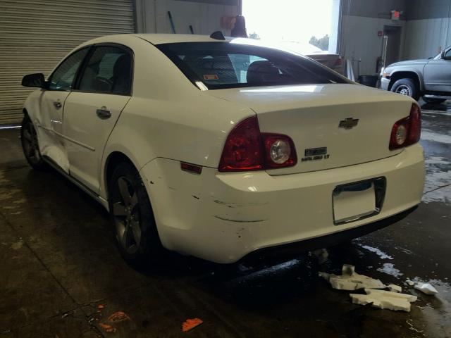 1G1ZC5E0XCF142063 - 2012 CHEVROLET MALIBU 1LT 白色 照片 3