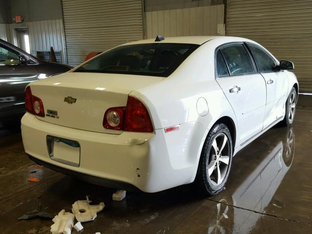 1G1ZC5E0XCF142063 - 2012 CHEVROLET MALIBU 1LT 白色 照片 4