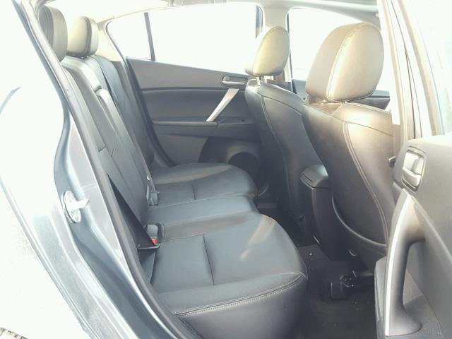 JM1BL1W53D1722703 - 2013 MAZDA 3 S GRAY photo 6