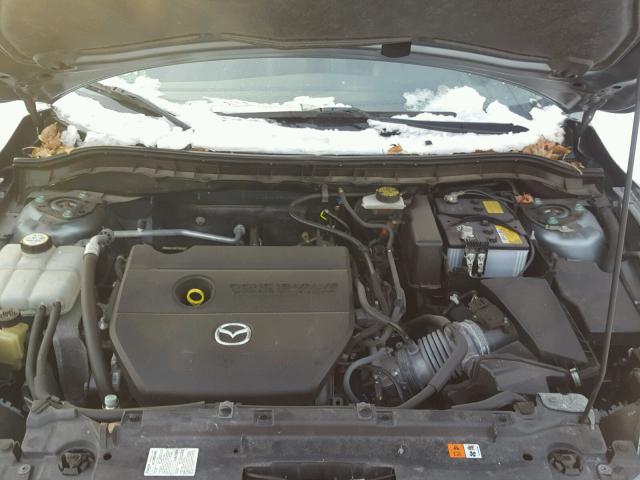 JM1BL1W53D1722703 - 2013 MAZDA 3 S GRAY photo 7