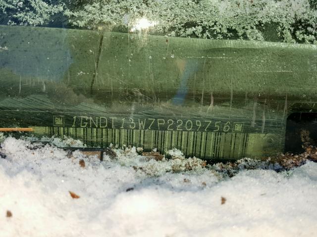 1GNDT13W7P2209756 - 1993 CHEVROLET BLAZER S10 GREEN photo 10