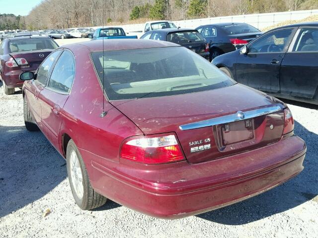 1MEFM50205A603298 - 2005 MERCURY SABLE GS RED photo 3