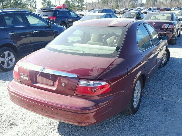 1MEFM50205A603298 - 2005 MERCURY SABLE GS RED photo 4