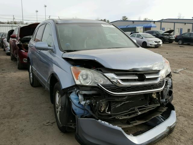 5J6RE3H79AL047954 - 2010 HONDA CR-V EXL BLUE photo 1