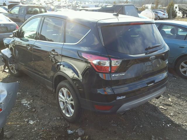 1FMCU0GD8HUD03358 - 2017 FORD ESCAPE SE 黑色 照片 3