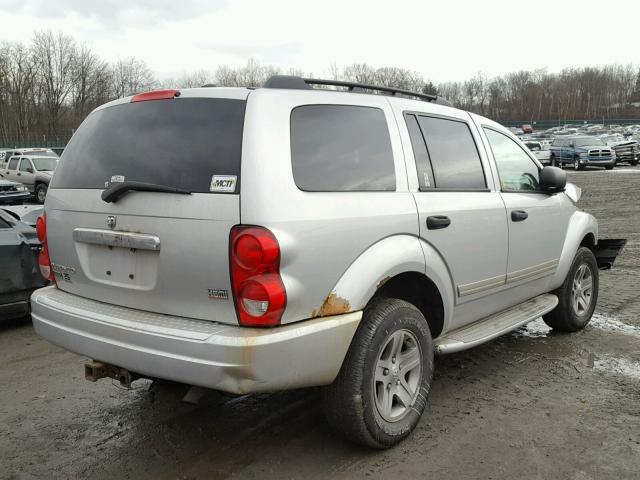 1D4HB58D45F587652 - 2005 DODGE DURANGO LI SILVER photo 4