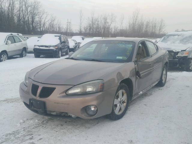 2G2WP552661180020 - 2006 PONTIAC GRAND PRIX BROWN photo 2