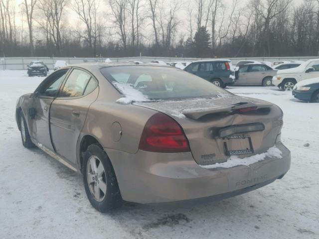 2G2WP552661180020 - 2006 PONTIAC GRAND PRIX BROWN photo 3