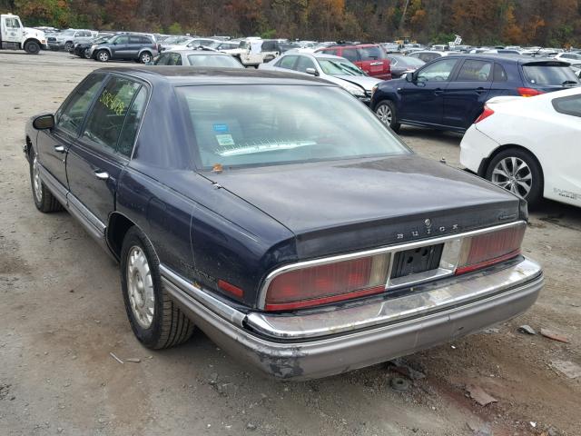 1G4CU5214TH616127 - 1996 BUICK PARK AVENU BLUE photo 3